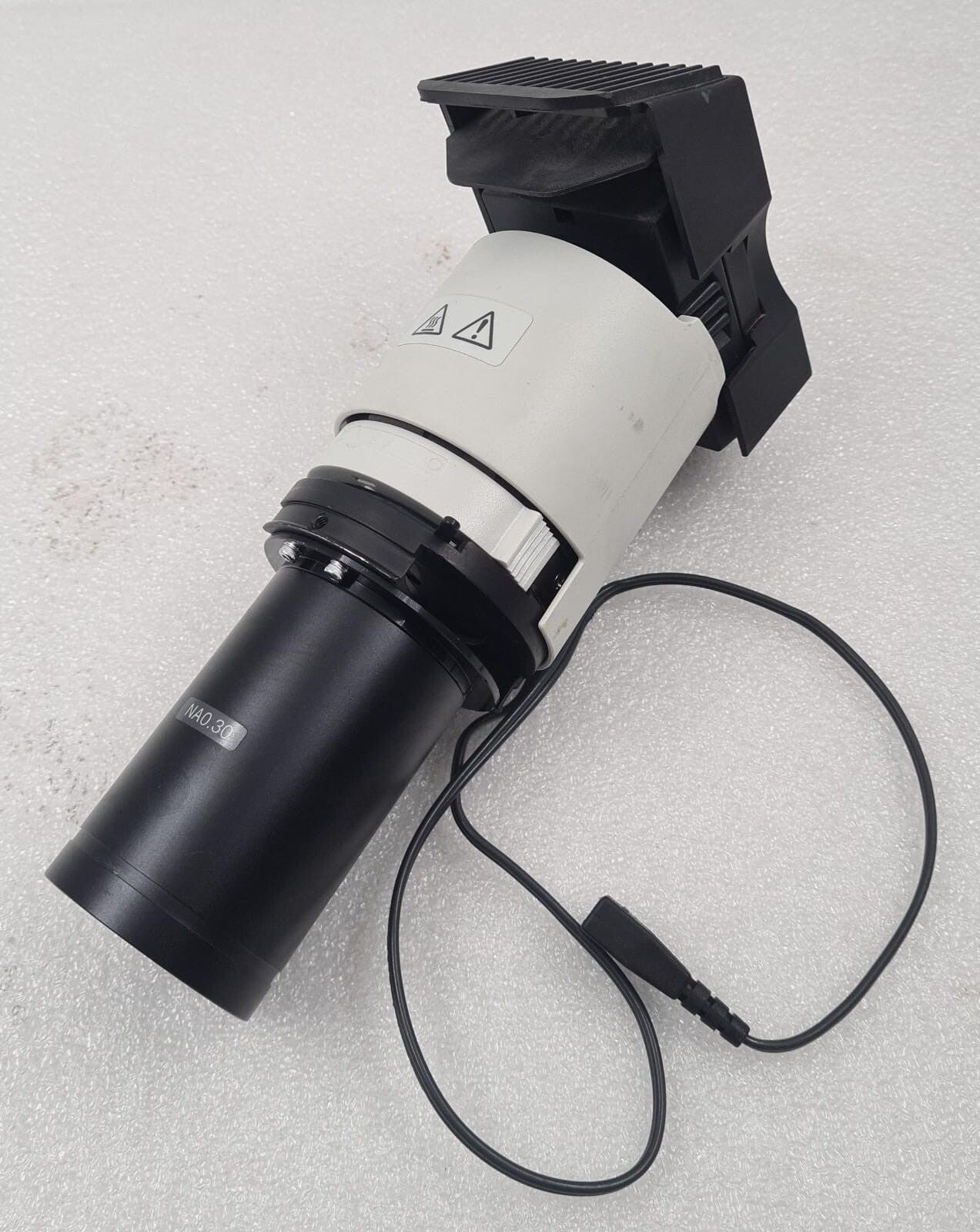 OLYMPUS MICROSCOPE NA0.30 CONDENSER W/ U-LS30-4 LAMP Housing 6V 30W