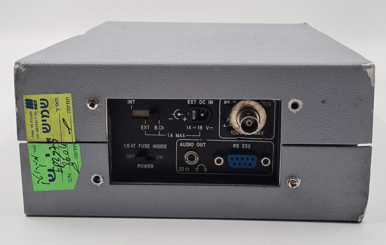 UNAOHM EP 297 S TV CATV FIELD STRENGTH METER 5-900 MHz **AS-IS**