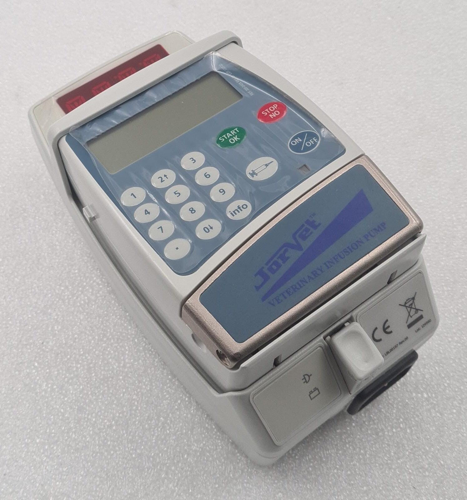 *NEW* Jorvet Veterinary CME Caesarea BD 100-186X Infusion PUMP W/ CHARGER