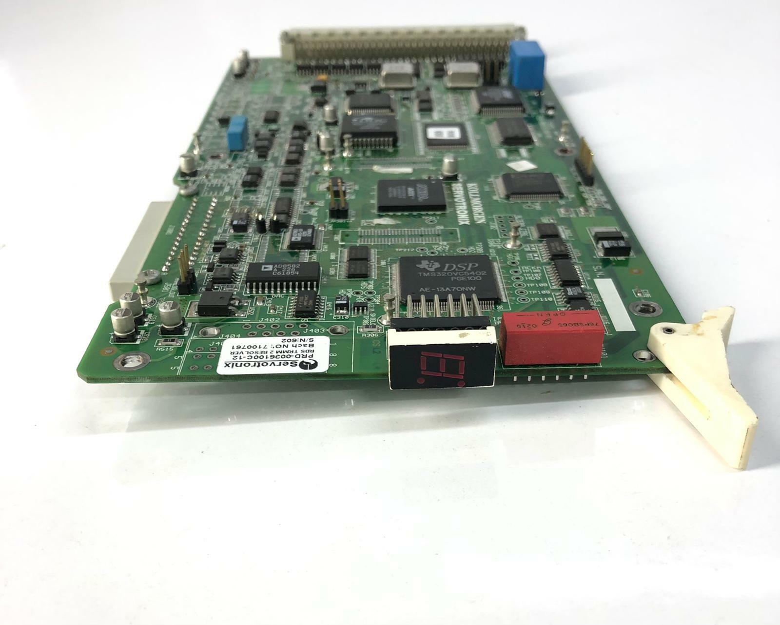 Kollmorgen Servotronix Rds Trmm 2 Resolver Board PRD-0036100C-12 PRD-0036100G-12