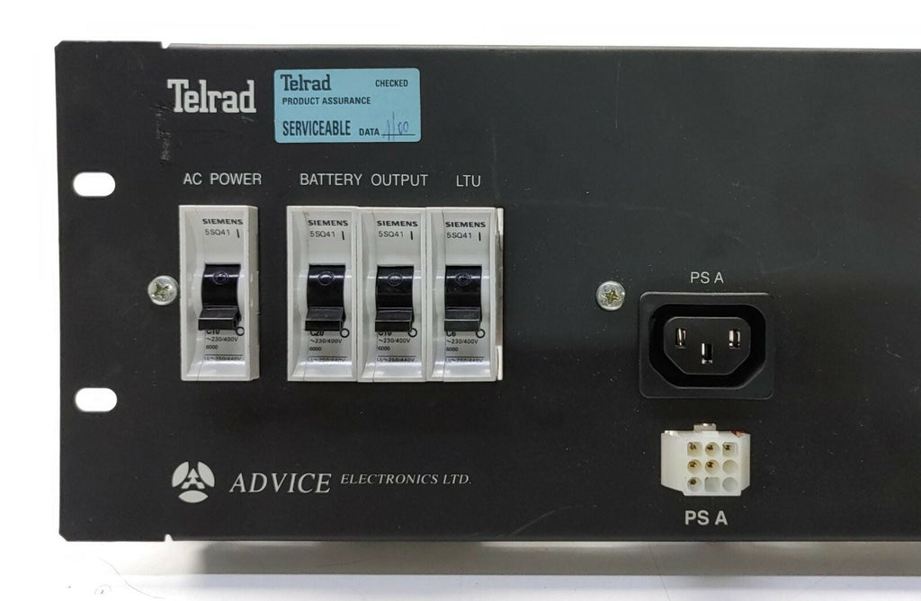 Telrad Advice Electronics control panel