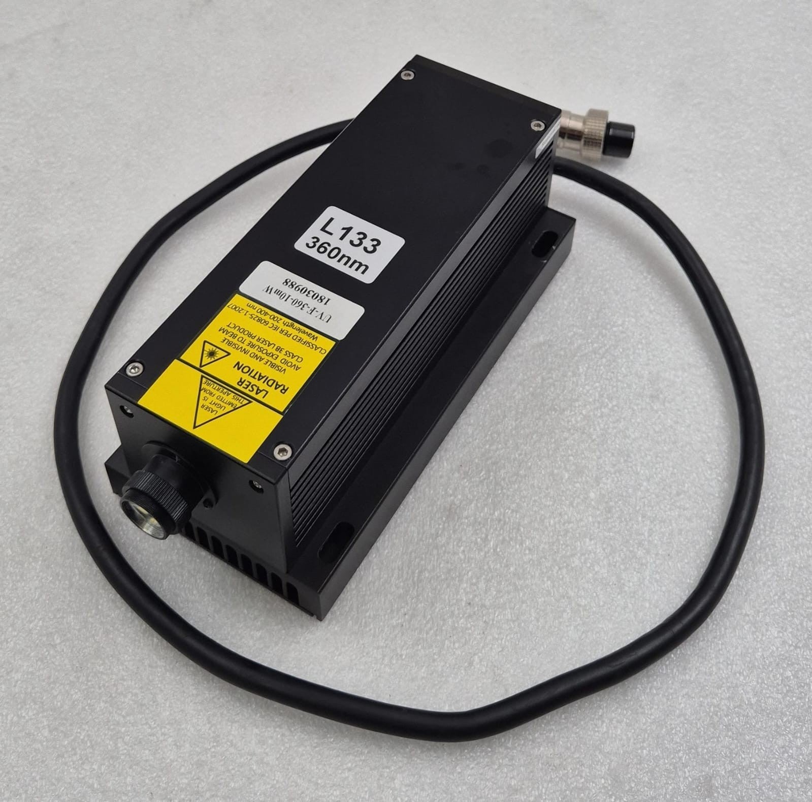UV-F-360-10mW 18030988 360nm Laser Beam Light L133