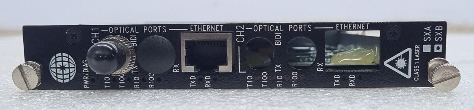 Meridian Technologies SXB-1R-2C/ST Fiber-Optic Transmission