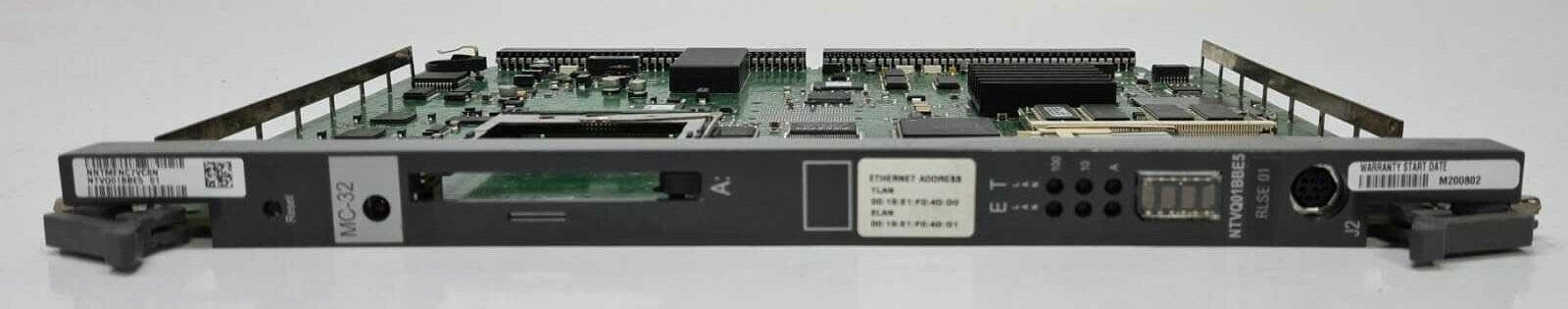 Nortel Voice Gateway Media Card MC-32 Port NTVQ01BBE5 RLSE 01