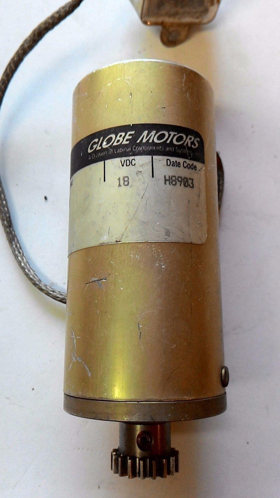Trw Globe Motors Miniature Geared Gear head Dc Motor Al 36303