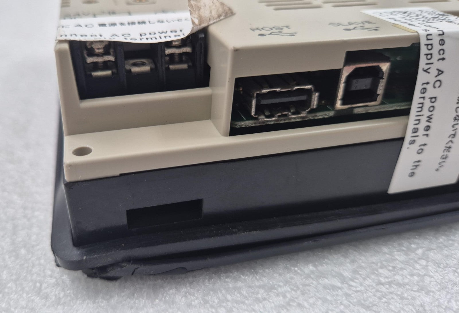 OMRON NS8-TV00B-V2 Interactive Display 8" TFT Touch Screen HMI Module -FOR PARTS