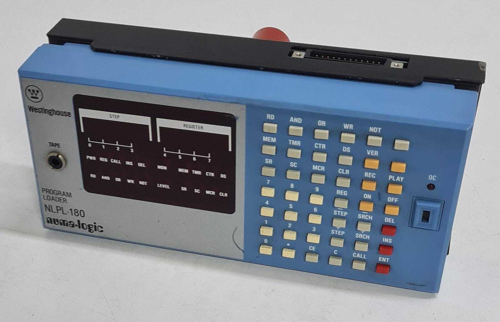 Westinghouse Numa-Logic NLPL-180 Program Loader W/ Base Adapter NLLA-185