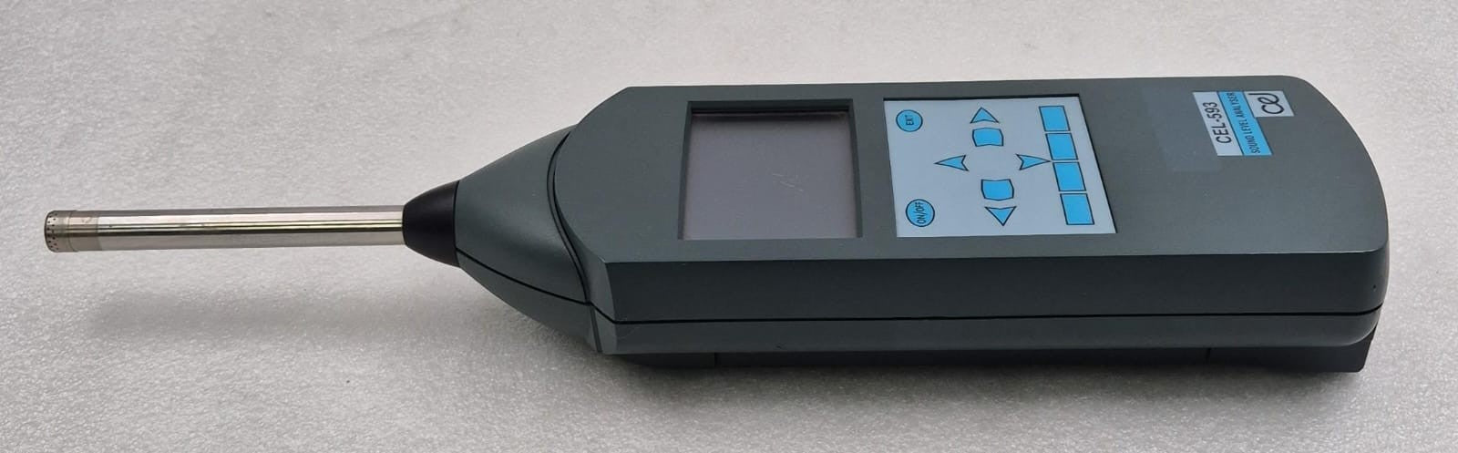 CEL Instruments CEL-593 Sound Level Analyzer W/ CEL-527 PREAMPLIFIER Microphone