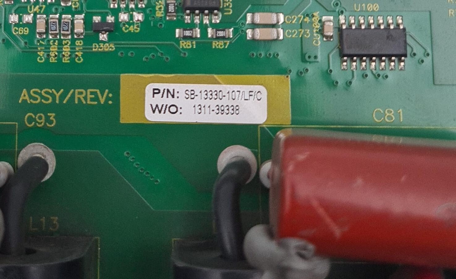 ACS Motion Control Tech80 PWR2023 PC-02003 SB-13330 Power Module - FOR PARTS