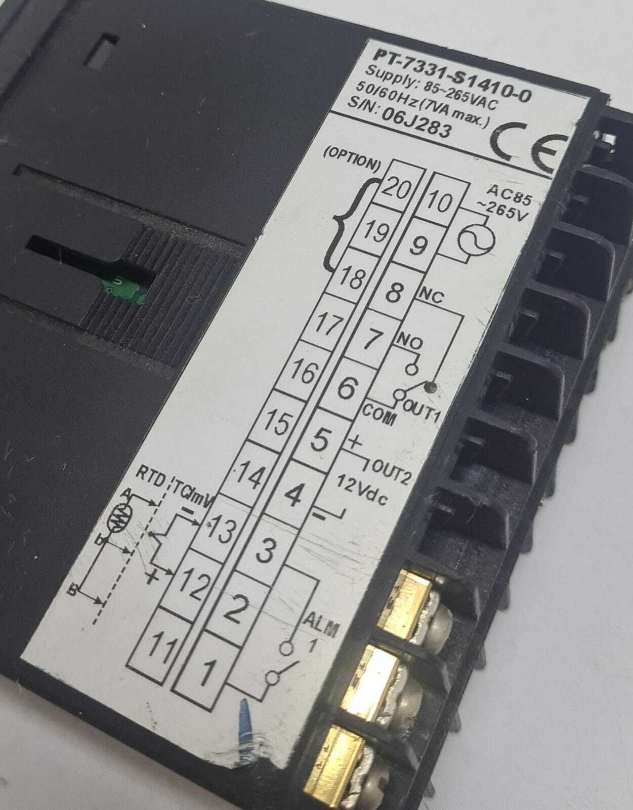FineTek PT-7 PT-7331-S1410-0 Programmable Temperature Control Meter PT7331S14100