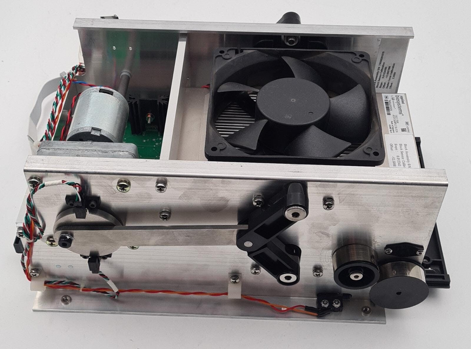 Applied BioSystems Life FAST 7500 ASSY SAMPLE BLOCK DRIVE 4357903 & Heated Cover