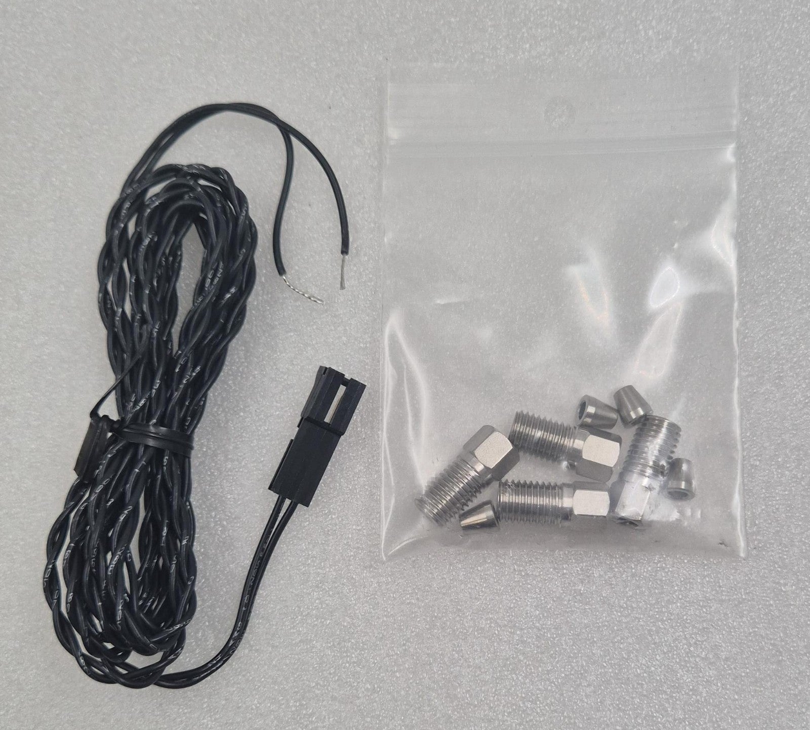 RHEODYNE injector fittings and cable components from kit