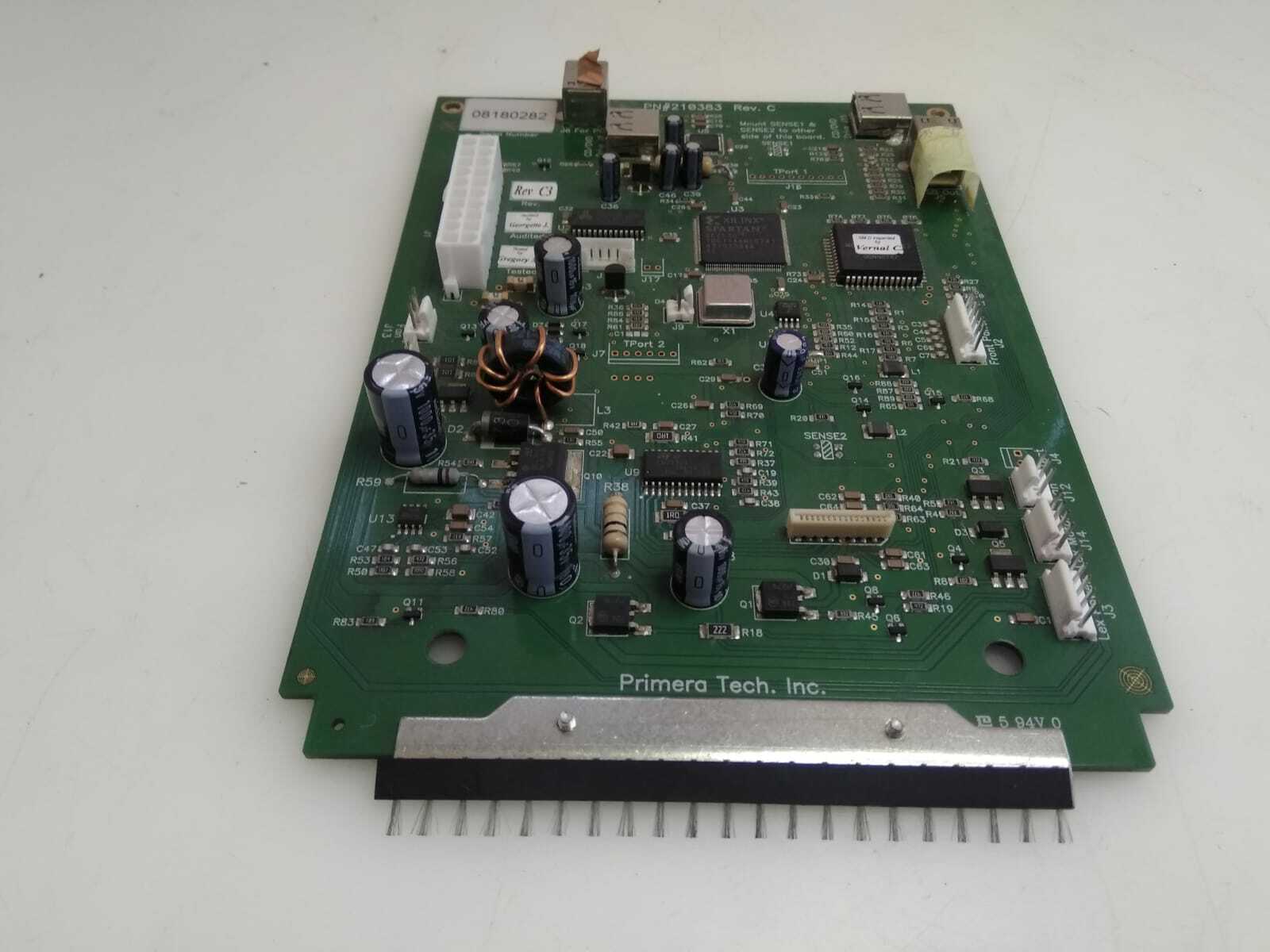 Primera Bravo Pro Disc Printer 210383 Rev C Usb Mainboard Assy Sku 140383 3