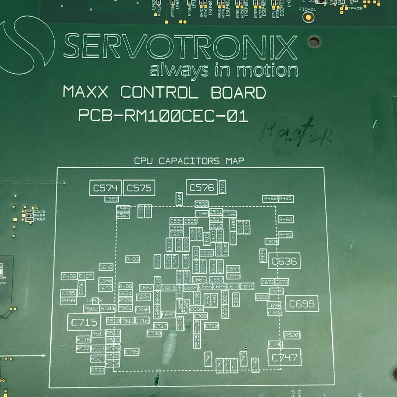 Servotronix MAXX Control Board PCB-RM100CEC-01 BRDrM1000CEC2000z 01