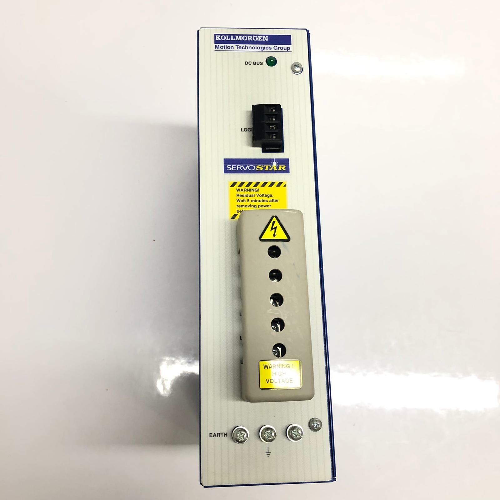 Kollmorgen Motion Technologies Group PA0800 Servostar Power Supply Input 2.4 kva