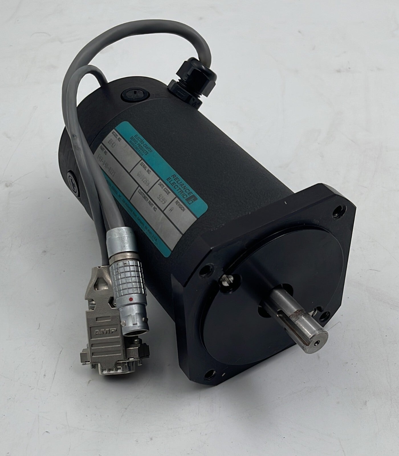 Reliance ElectroCraft E643 Servo motor 643-040-0121