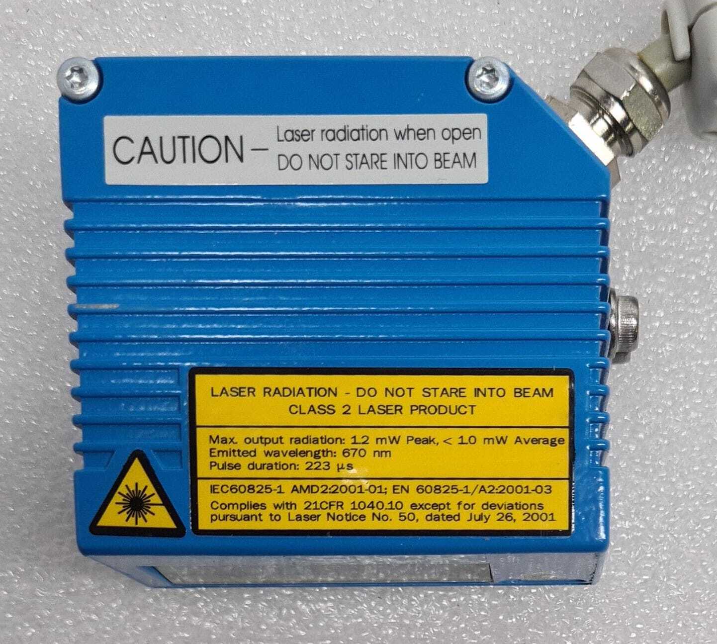 SICK CLV412-0910S04 1023360 Laser Barcode Scanner Sensor