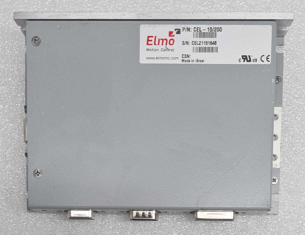 Elmo Motion Control CEL-15/200 Servo Drive **AS-IS