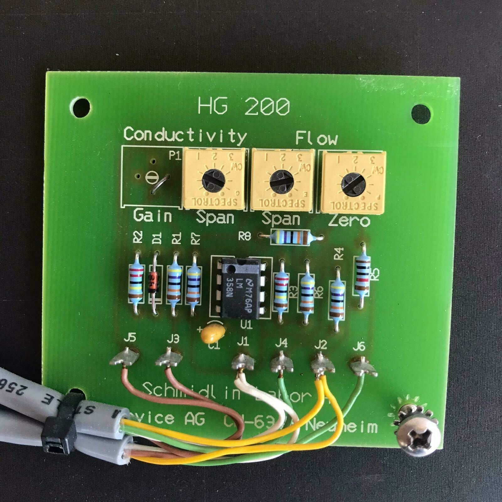 Parker Gas Generator 9150 ChromGas Main Board Conductivity Flow HG 200 5091283B