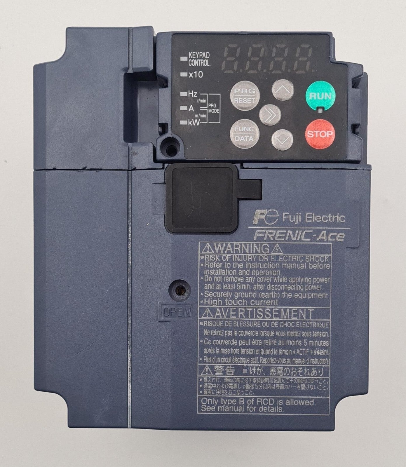 Fuji Electric FRENIC-Ace FRN0005E2E-7GA Multi Inverter Motor Drive **AS-IS**