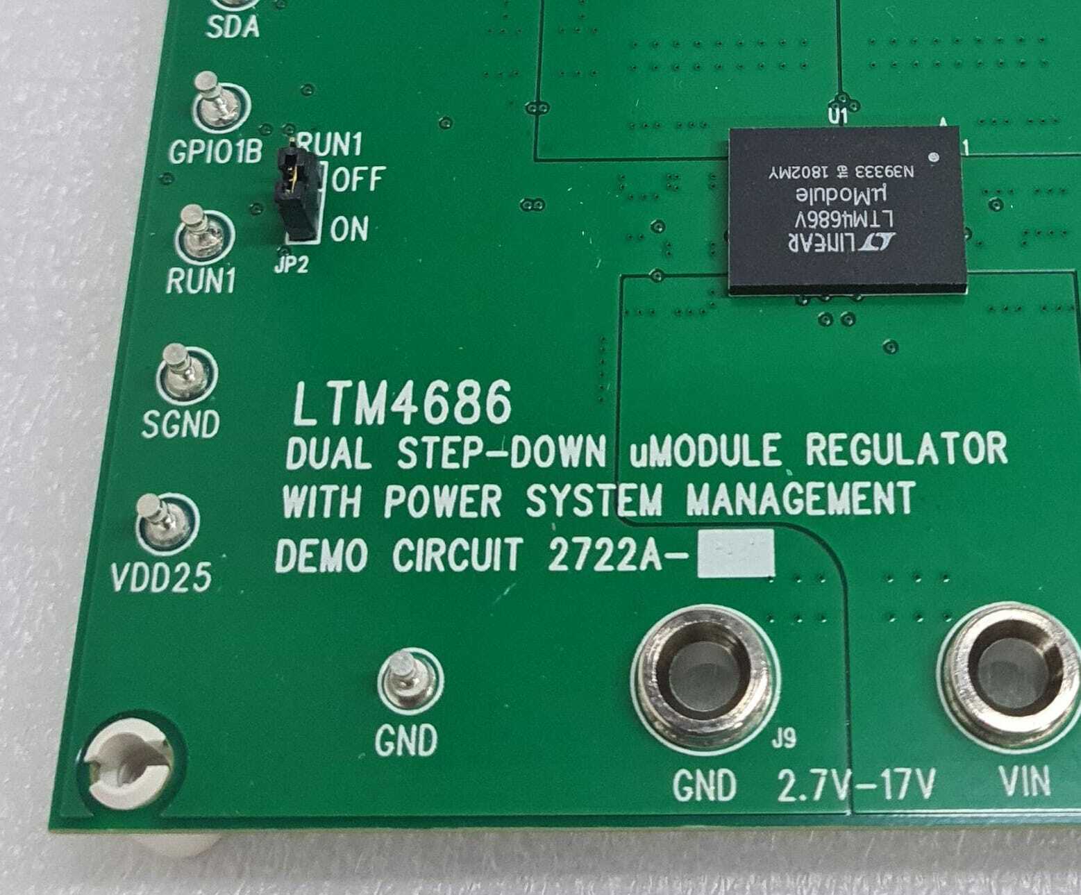 ANALOG DEVICES LTM4686 Dual Step-Down Module Regulator Board