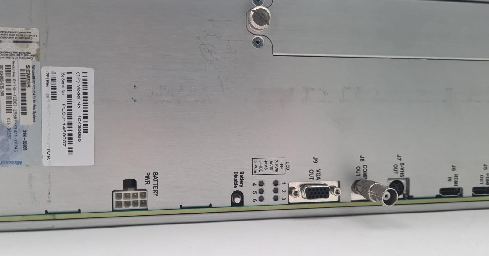 Siemens ACUSON SC2000 Ultrasound Module 10439995 Motherboard ASSY PCB 10440539