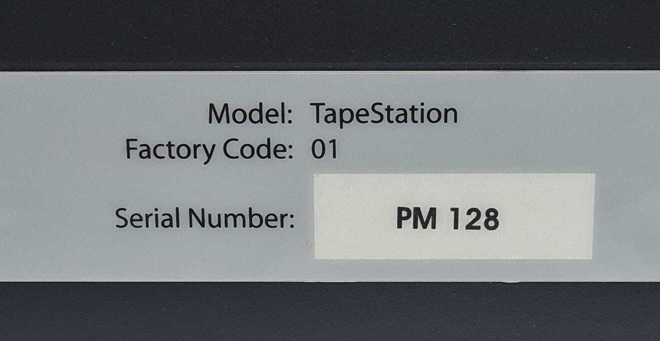 Agilent HyLabs Hy Labs Lab901 TapeStation Tape Station