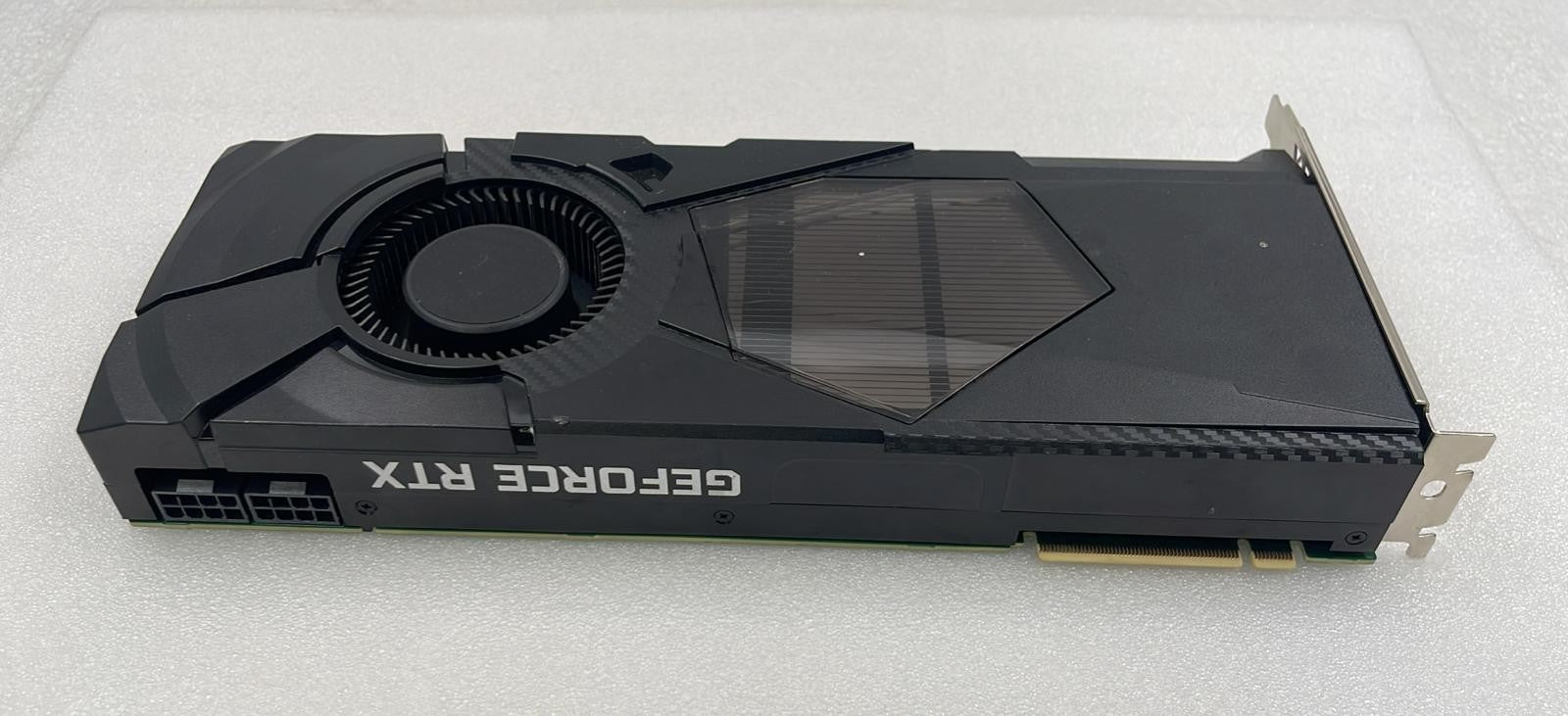 NVIDIA GeForce RTX 2080 Ti cooling fan close-up