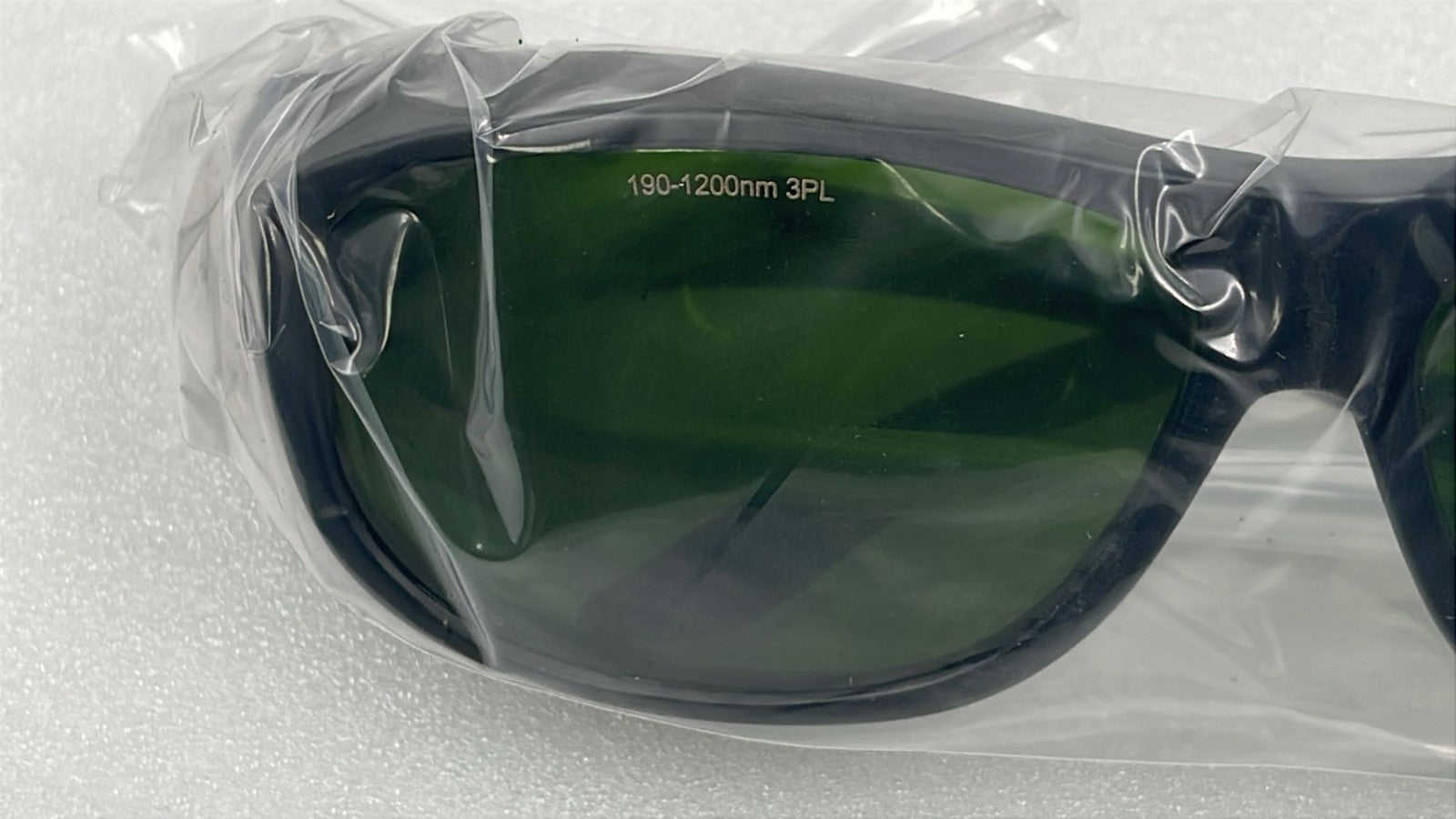 NoIR laser safety glasses side profile view