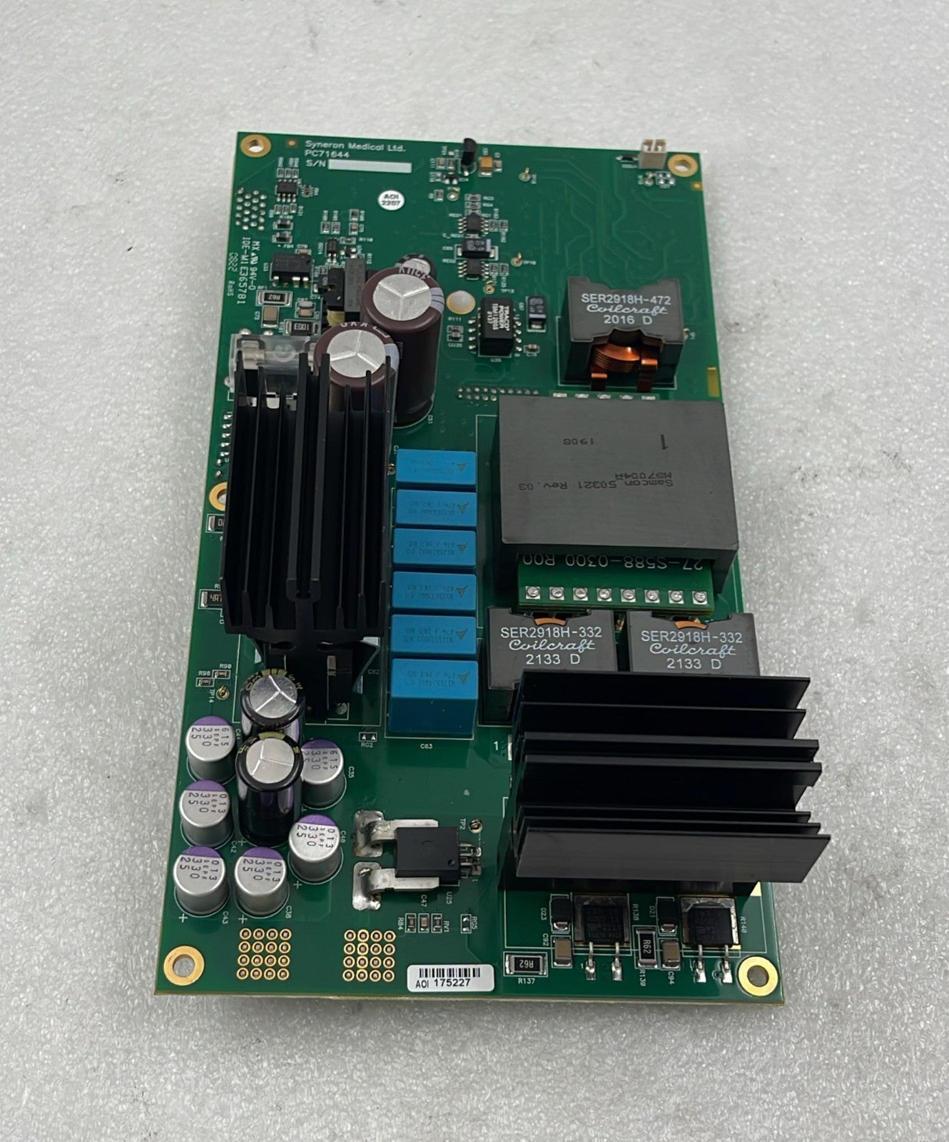 **NEW** Syneron Candela AS72033 PCB 100A Laser Driver PC71644