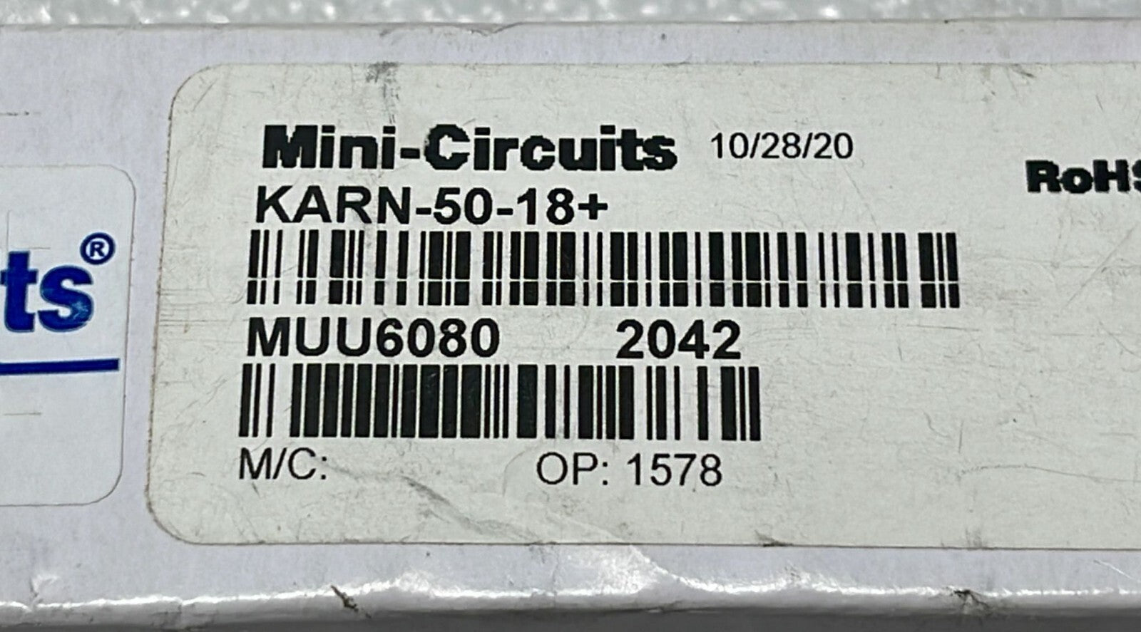 [LOT OF 5] Mini-Circuits Karn-50-18+ Coaxial Termination