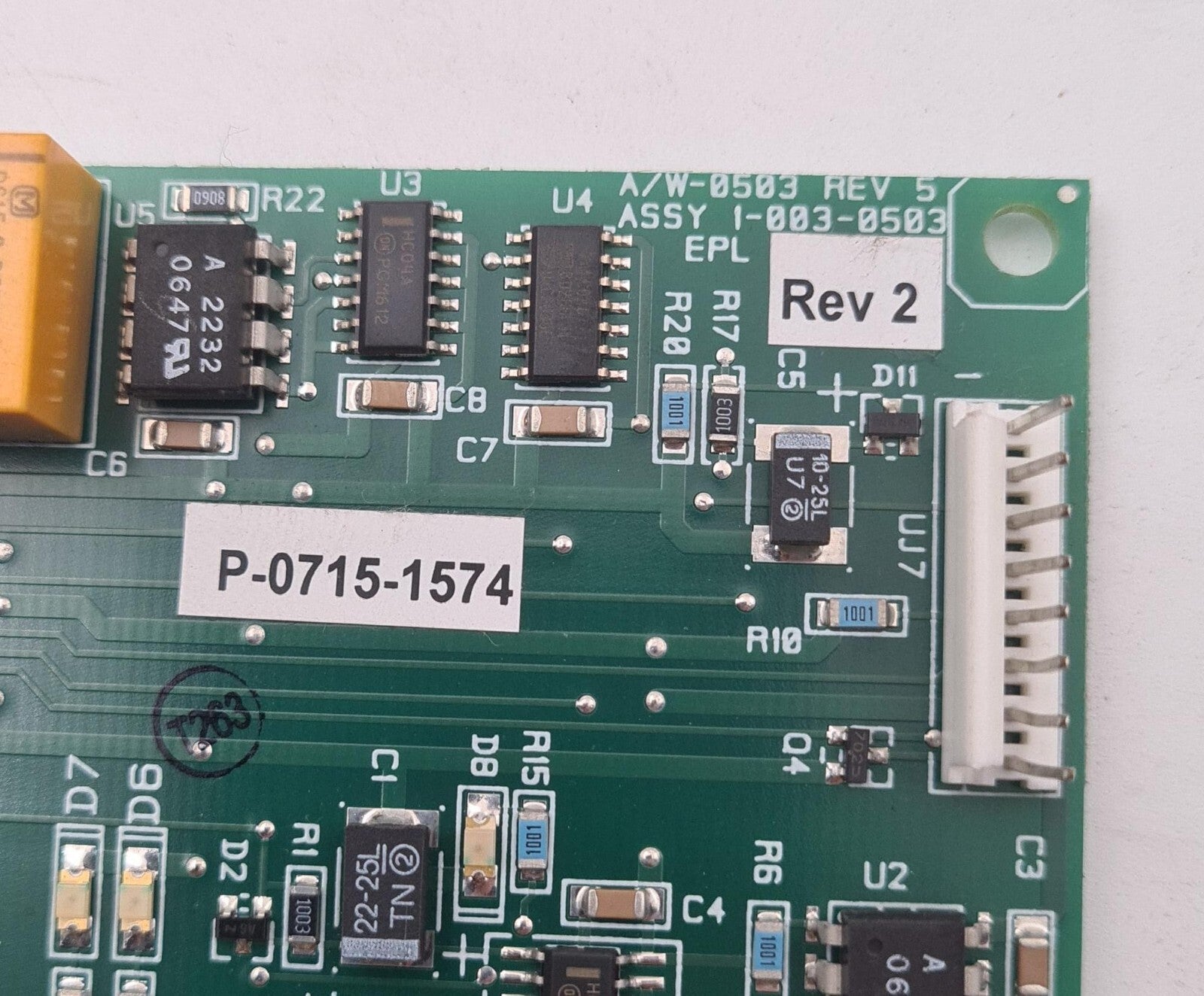 Hologic Console Power Control Board 1-003-0503 for Selenia Lorad