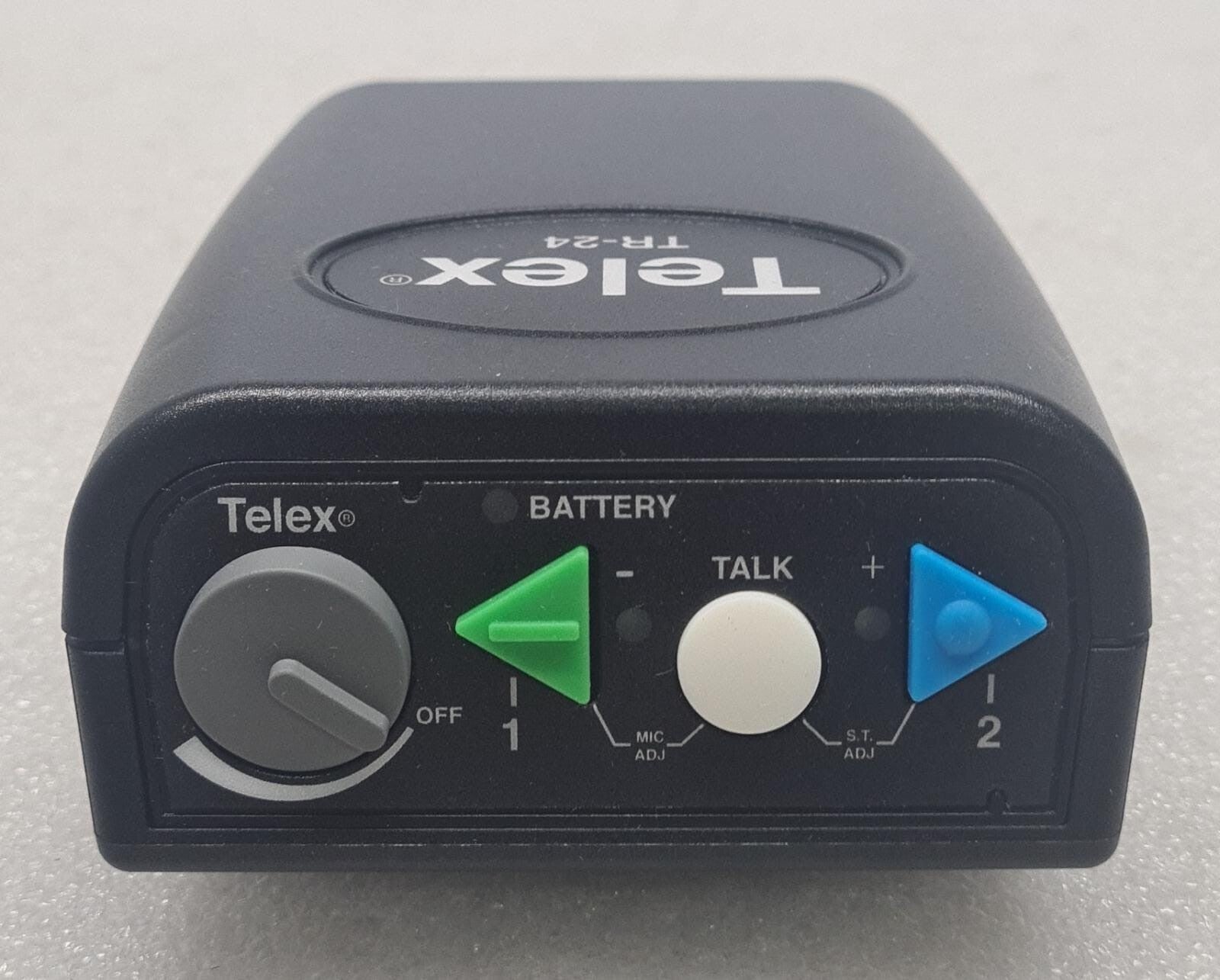 NEW - TELEX Radiocom TR-24 PRD000065EUR BELTPACK TRANSCEIVER WIRELESS INTERCOM