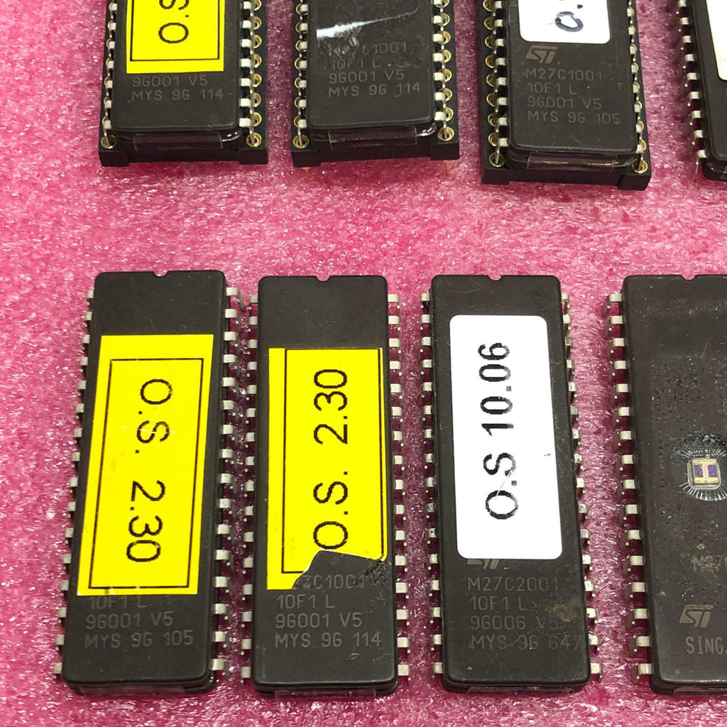 [12 Pcs] Genuine ST Microelectronics M27C1001-10F1L EPROM M27C100110F1L