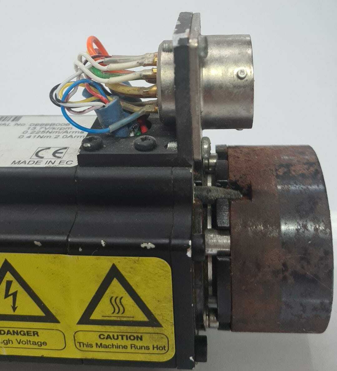 Staubli Brake Motor 55SMA601CBACA W/ Matrix Engineering Encoder 1EB12- 08