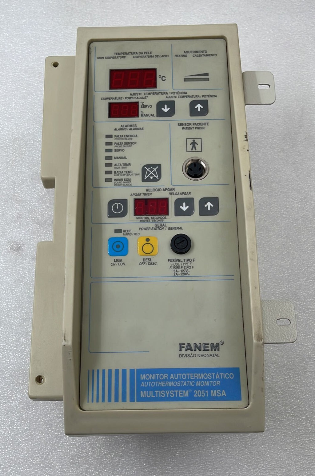 FANEM 2051 MSA Autothermostatic Monitor Multisystem 004-MSA 092.100.026
