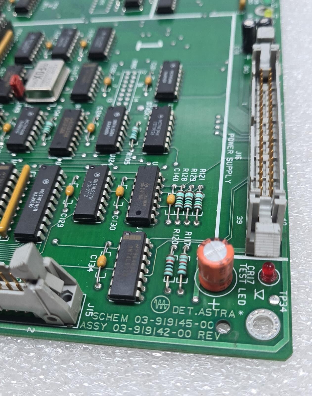 Varian  DET ASTRA SCHEM 03-919145-00 ASSY 03-919142 Circuit Control Board HPLC