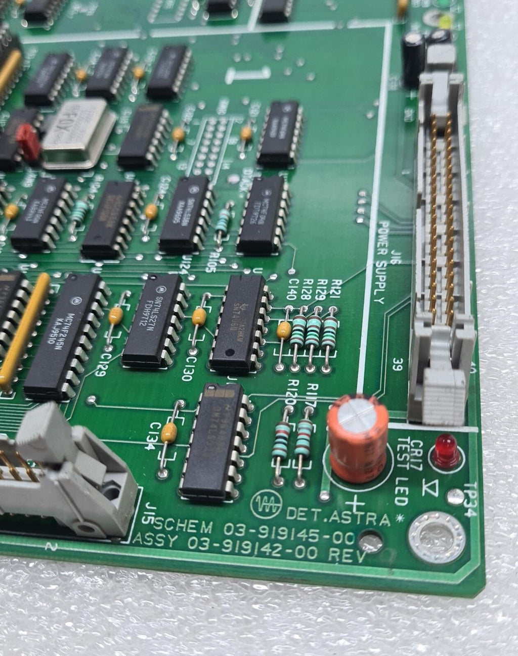 Varian  DET ASTRA SCHEM 03-919145-00 ASSY 03-919142 Circuit Control Board HPLC