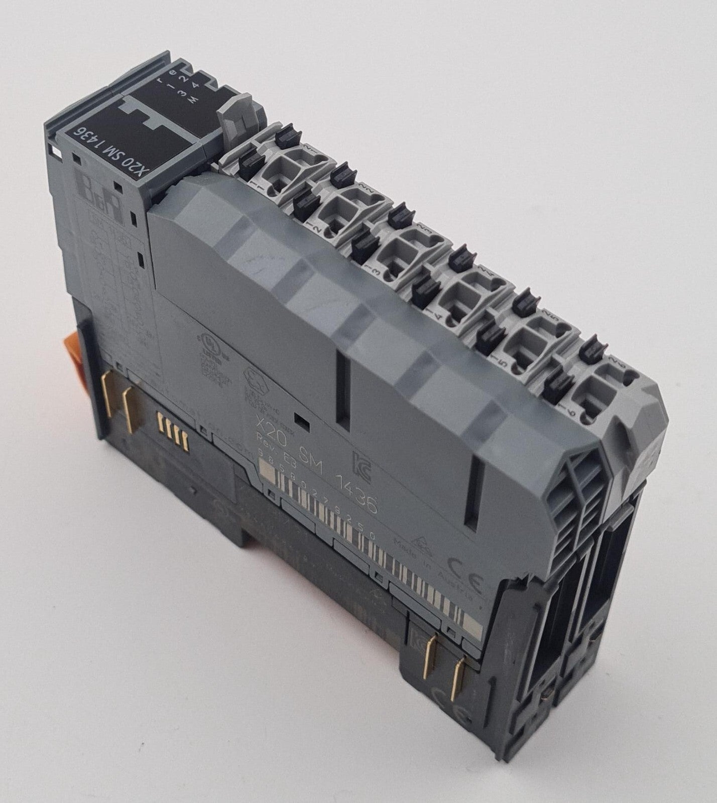 B&R Automation X20 SM 1436 Digital Stepper Engine Module & X20 BM 31 Base