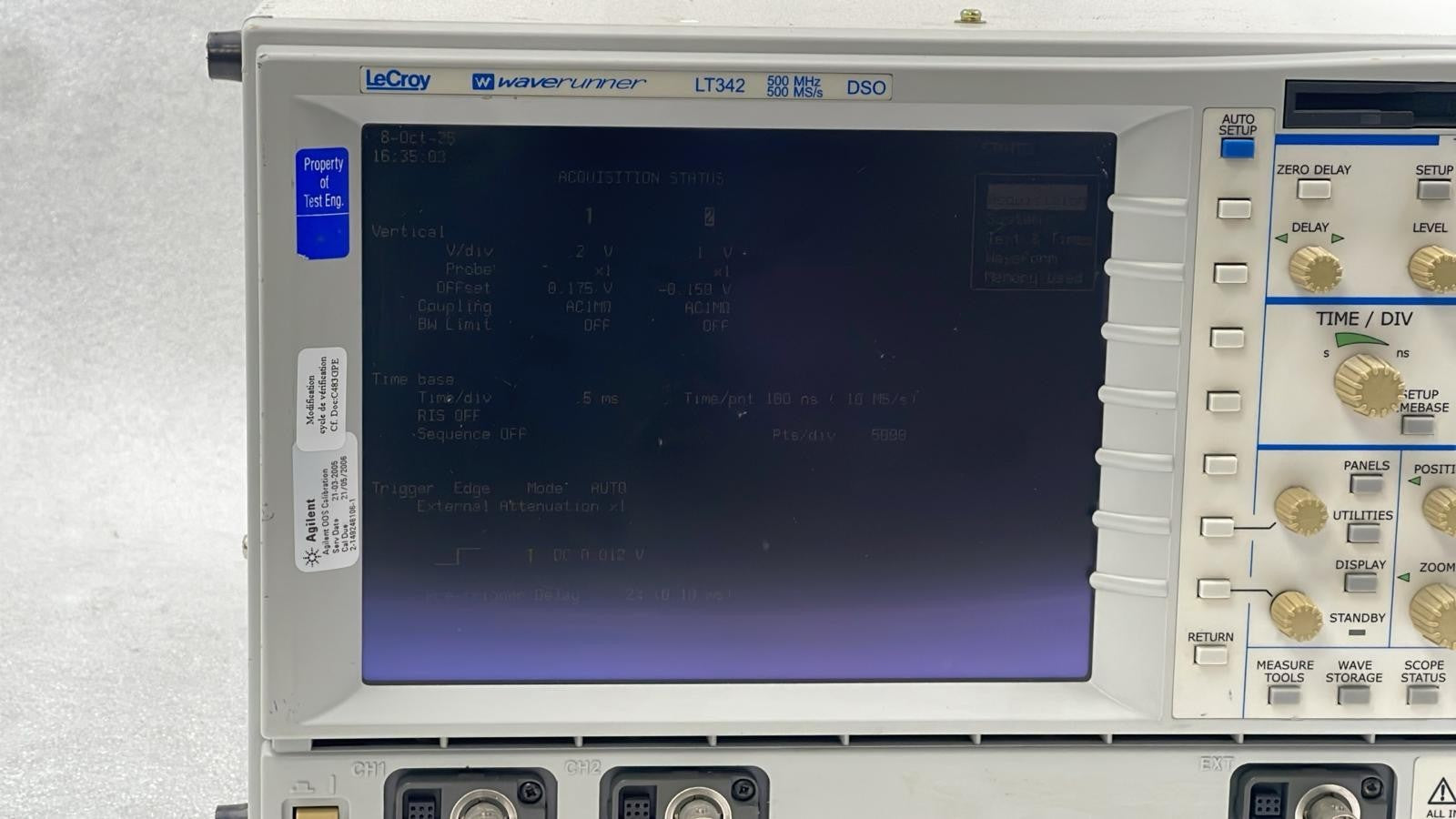 LeCroy Waverunner LT342 500MHz - 500MS/s DSO Digital Oscilloscope
