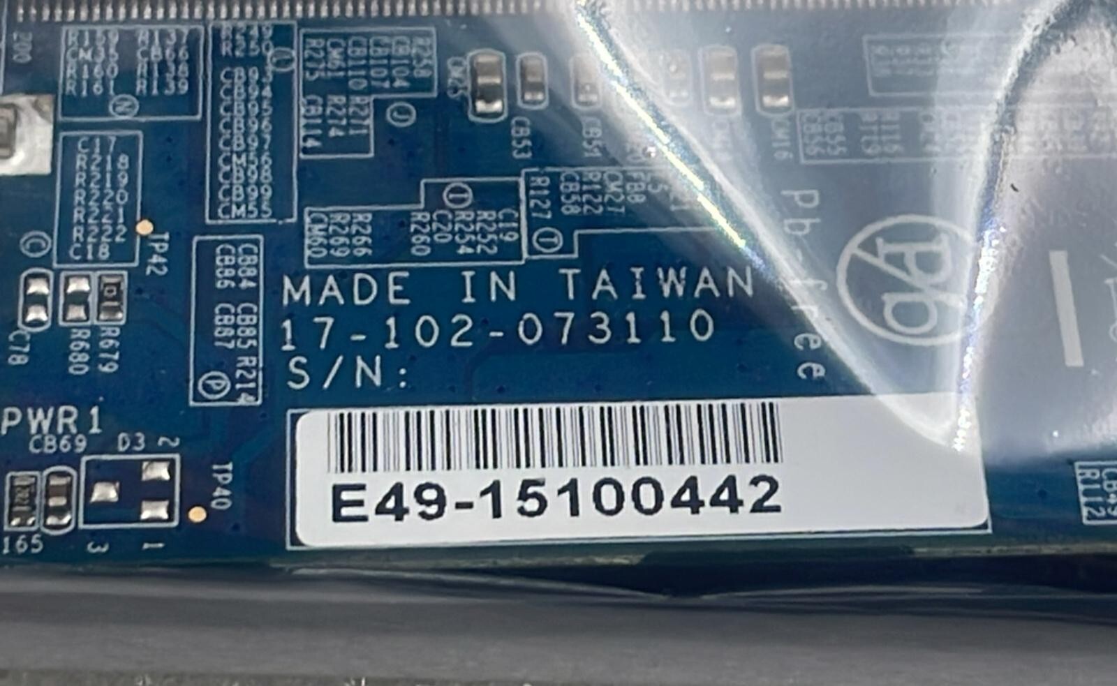 Embedded PROX-L731LF-P0603-DAN-G1A Motherboard 17-102-073110 LB-731LF
