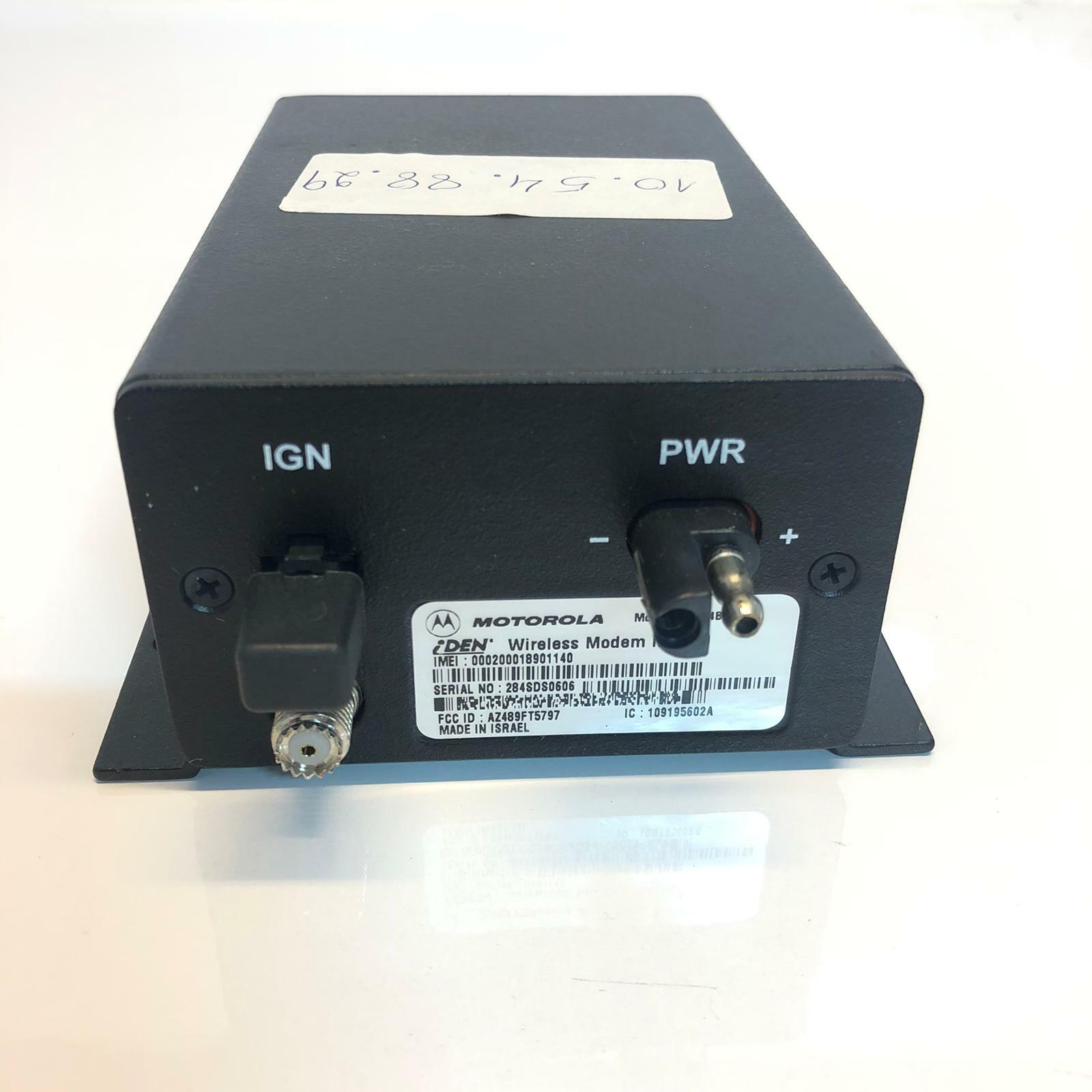 Motorola iden Wireless Modem im1000 Router Without transformer