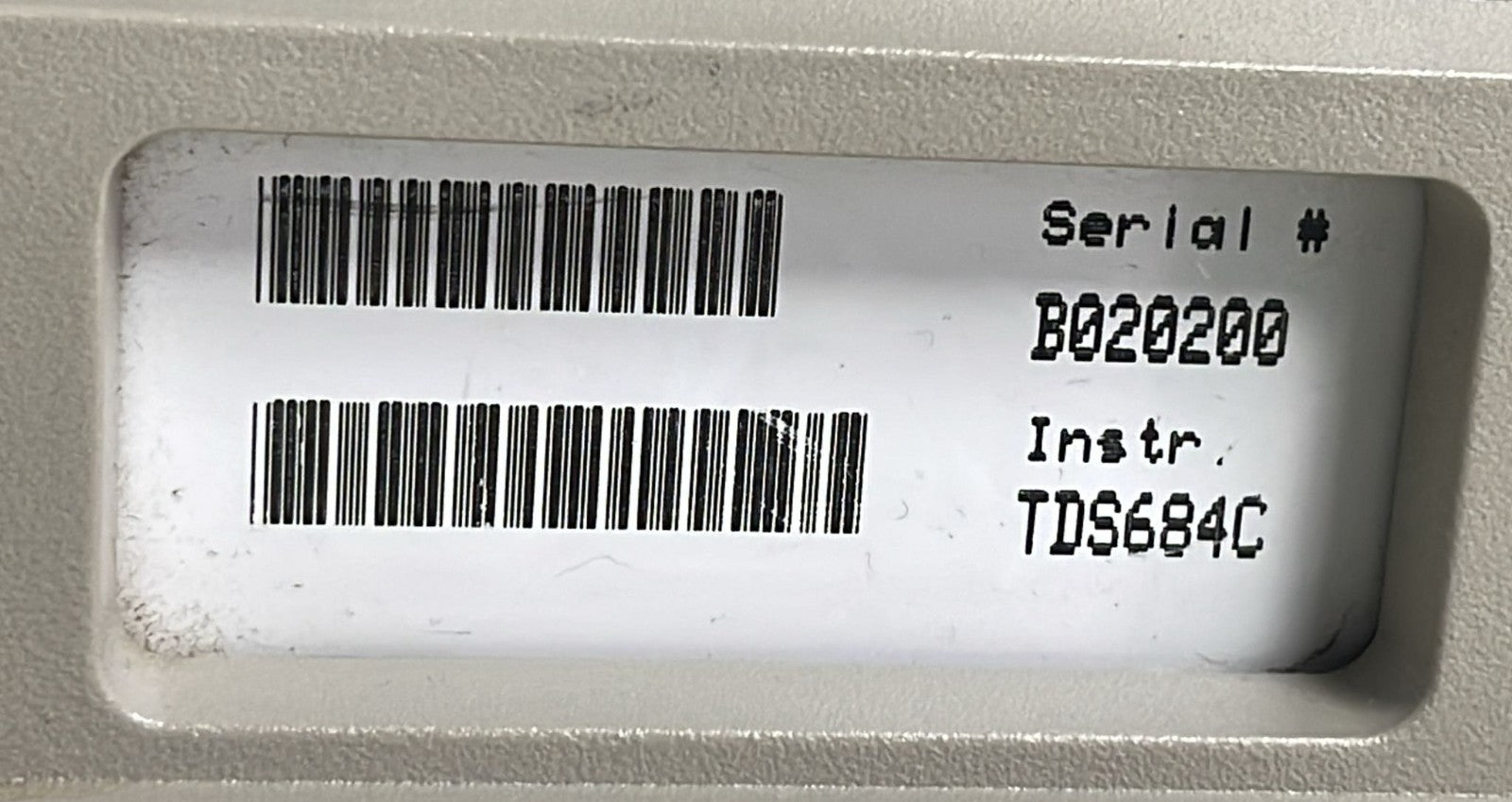 Tektronix TDS 684C Color Four Channel Digital Real-Time Oscilloscope 1-GHz 5GS/s