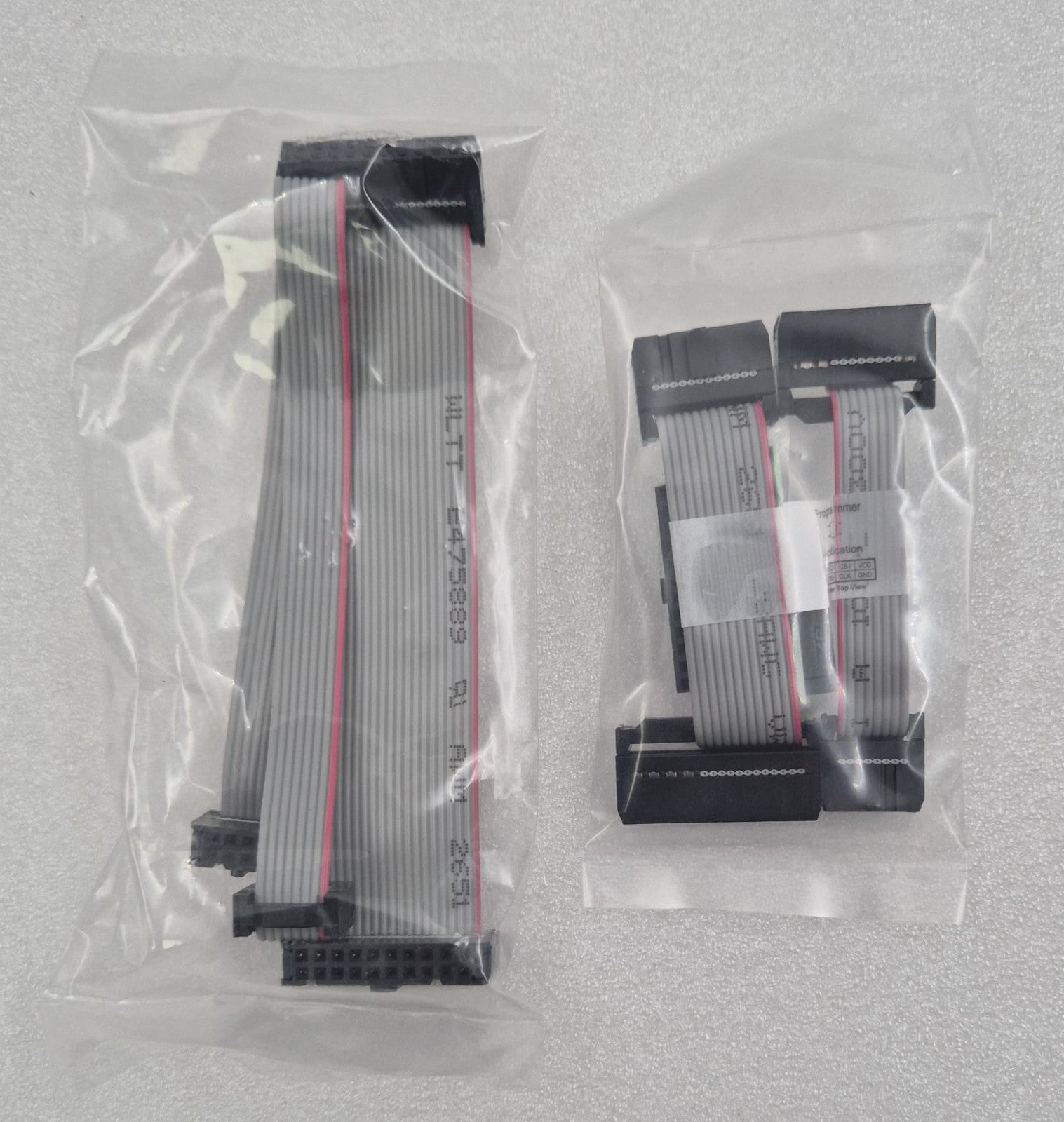 SPI programming ribbon cables included with DediProg SF600Plus-G2