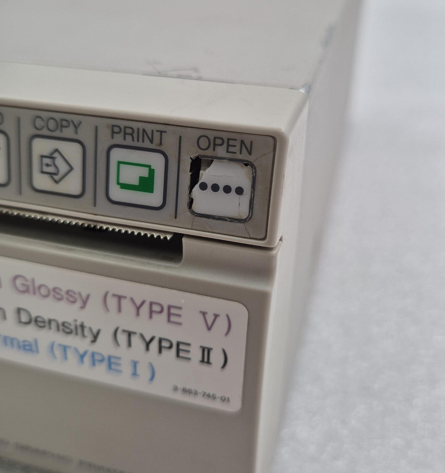 SONY UP-897MD Video Graphic Printer Thermal 100-240V for Ultrasound medical use