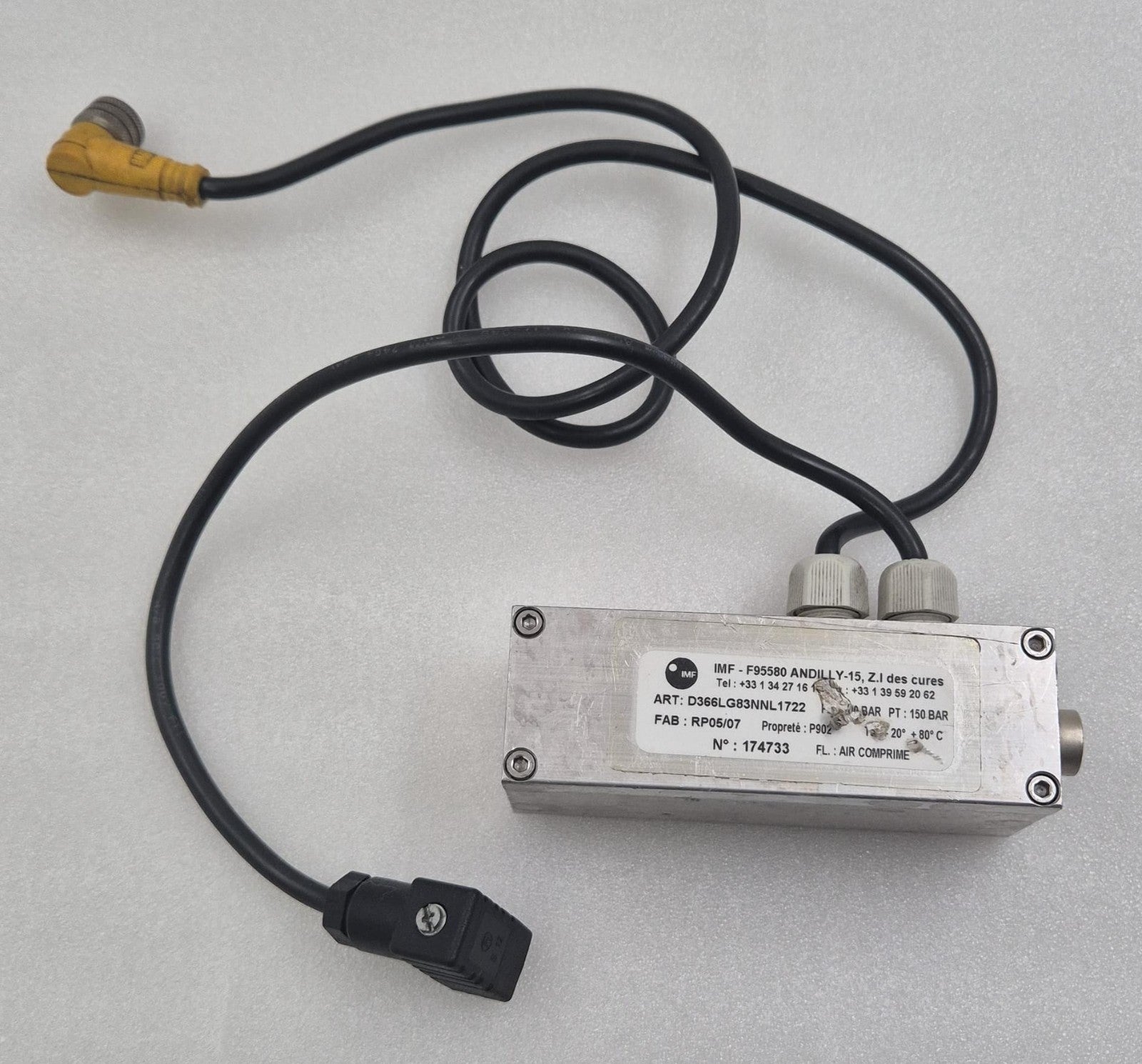 IMF F95580 ANDILLY-15 D366LG83NNL1722 Proportional Reducer Valve