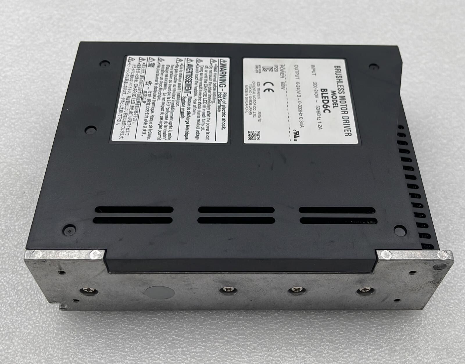 Oriental Brushless Motor Driver BLED6C 60W