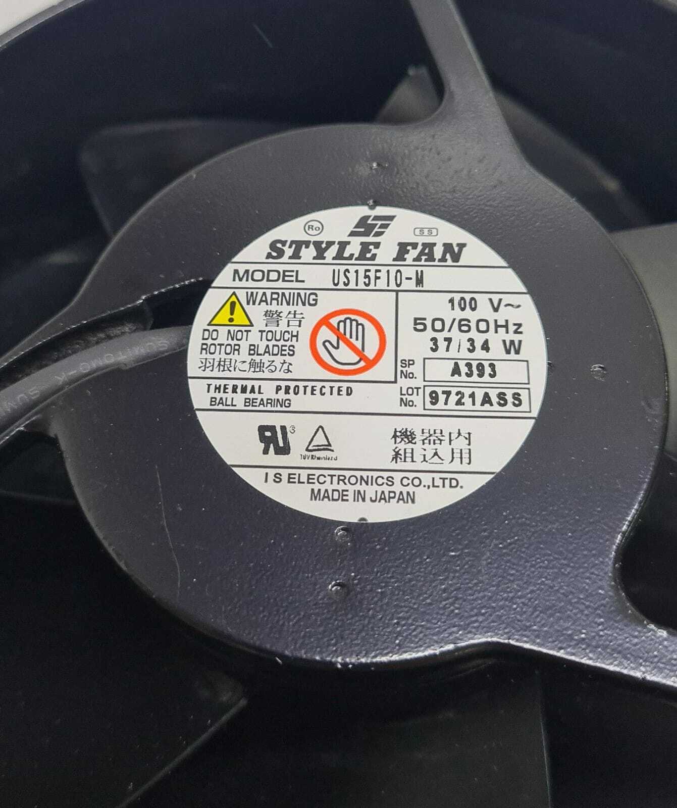 STYLE FAN US15F10-M Metal Fan High Temperature resistant AC