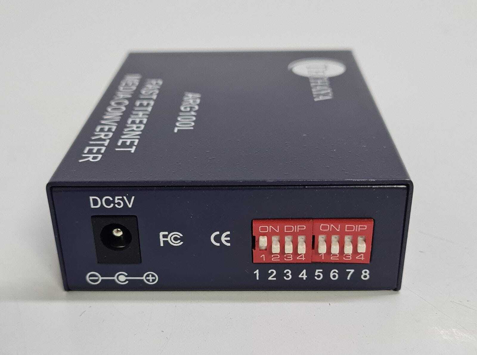 TECHAYA ARG100L FAST ETHERNET MEDIA CONVERTER ARG100LM/SC2