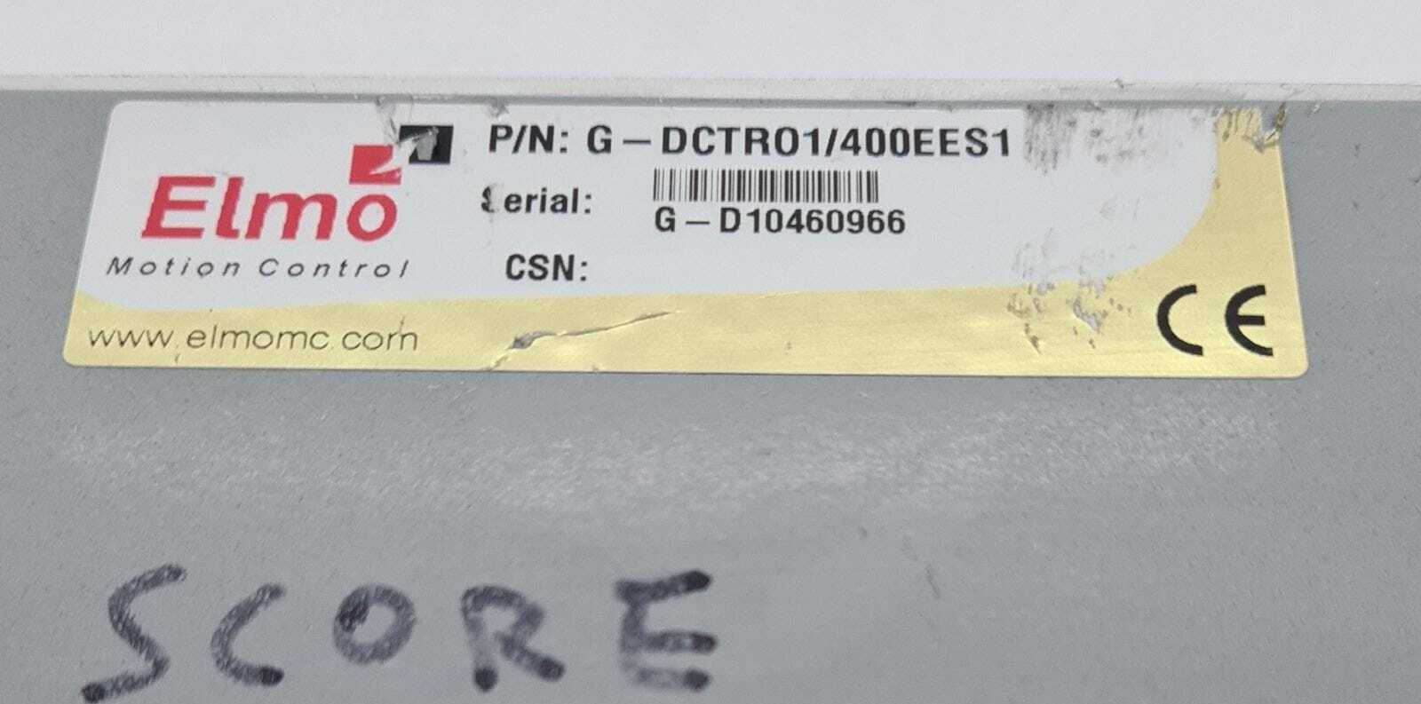Elmo Motion Control G-DCTRO1/400EES1 Gold DC Trombone Digital Servo Drive
